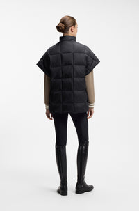 BOSS AW 2026 Peleryna pikowana Demi Black – zdjęcie 4