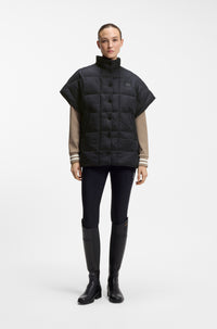 BOSS AW 2026 Peleryna pikowana Demi Black – zdjęcie 6