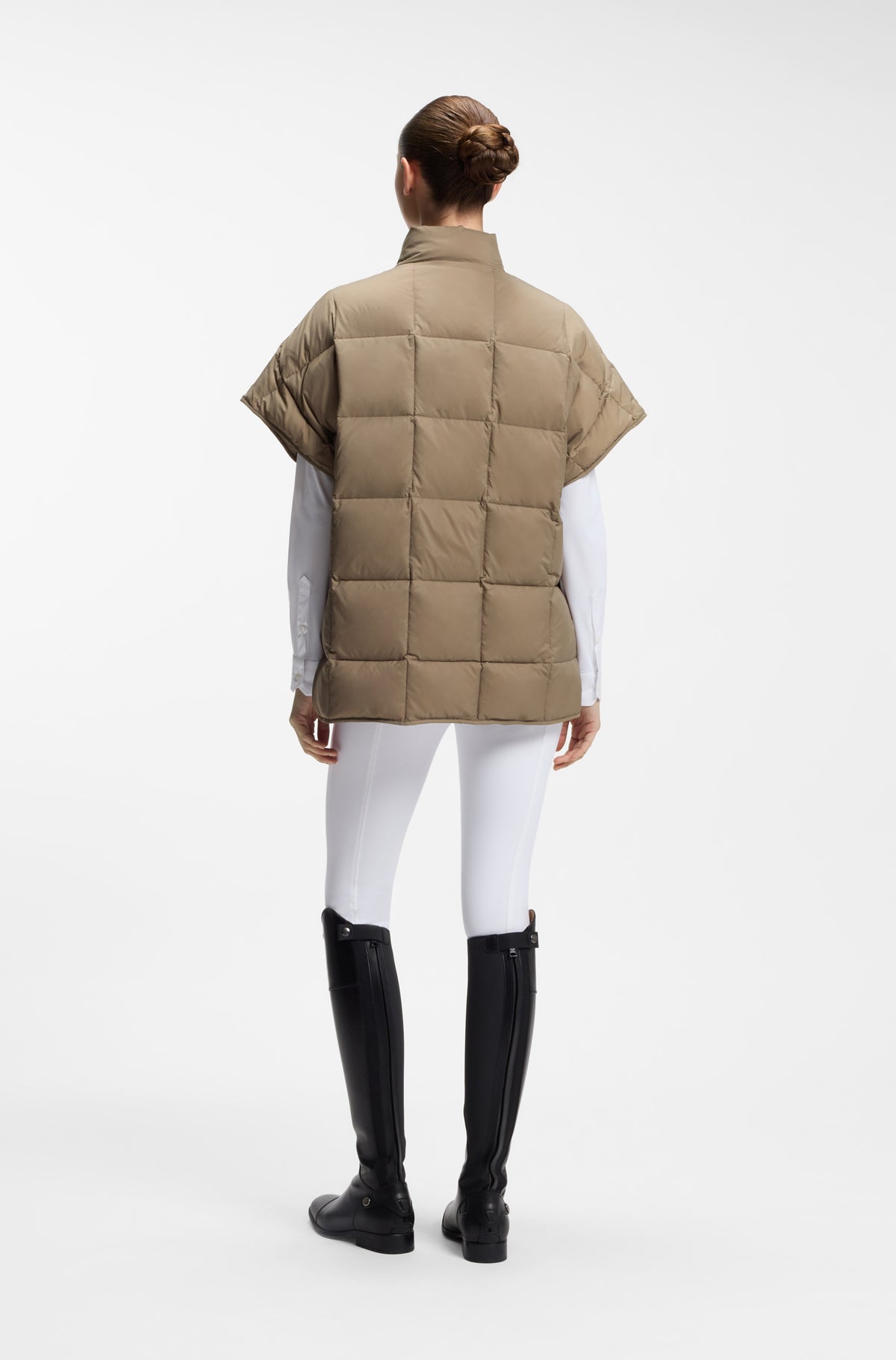 BOSS AW 2026 Peleryna pikowana Demi Walnut – zdjęcie 6