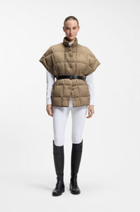 BOSS AW 2026 Peleryna pikowana Demi Walnut – zdjęcie 3