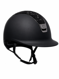 SAMSHIELD Kask jeździecki Shadowmatt 2.0 Crystal Leaf Black Chrome