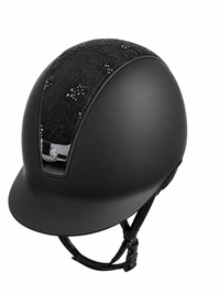SAMSHIELD Kask jeździecki Shadowmatt 2.0 Crystal Leaf Black Chrome