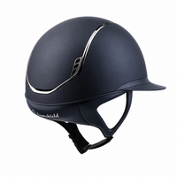 SAMSHIELD Kask Miss Shield 2.0 Shadowmatt / Czarny Chrom / Granatowy