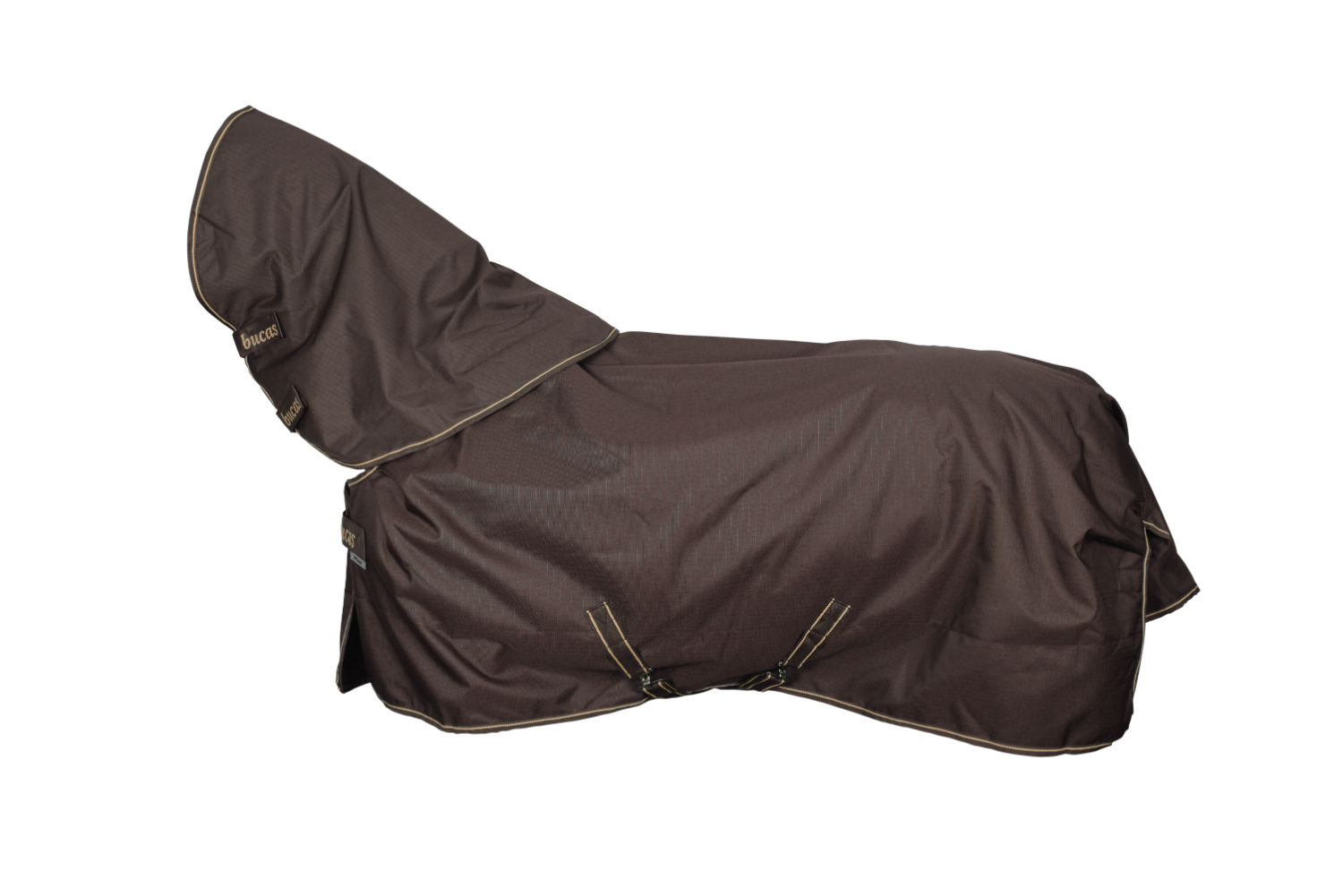 Derka padokowa Bucas Irish Turnout 150 + Neck Set Black/Gold