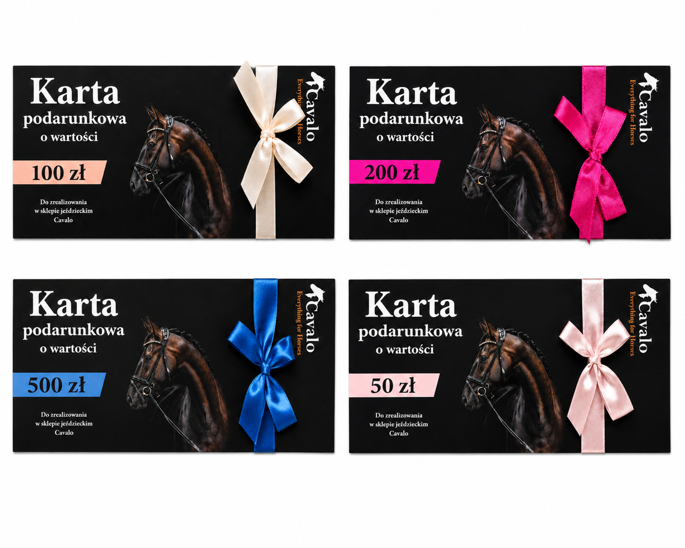 Karta podarunkowe Cavalo 