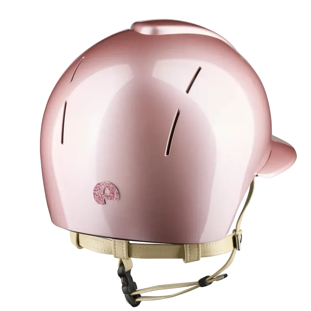 KEP Italia Kask SMART NOVA Polish Metal Pink Creme Strap