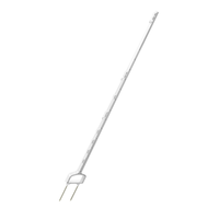 Palik (słupek) Pomelac dla koni ze strzemieniem 160cm biały