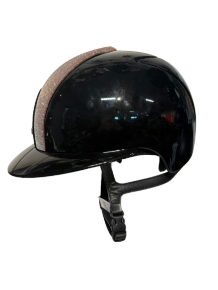 KEP ITALIA Kask Cromo 2.0 Polish Metal Black Galassia Rosa