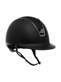 SAMSHIELD Kask jeździecki Shadow  2.0 Jump Black 300 + 5 Swarovski Crystals
