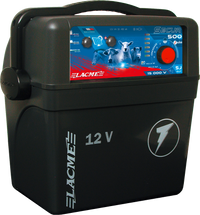 Elektryzator akumulatorowy Lacme Secur 500 - 6J z panelem solarnym 33W
