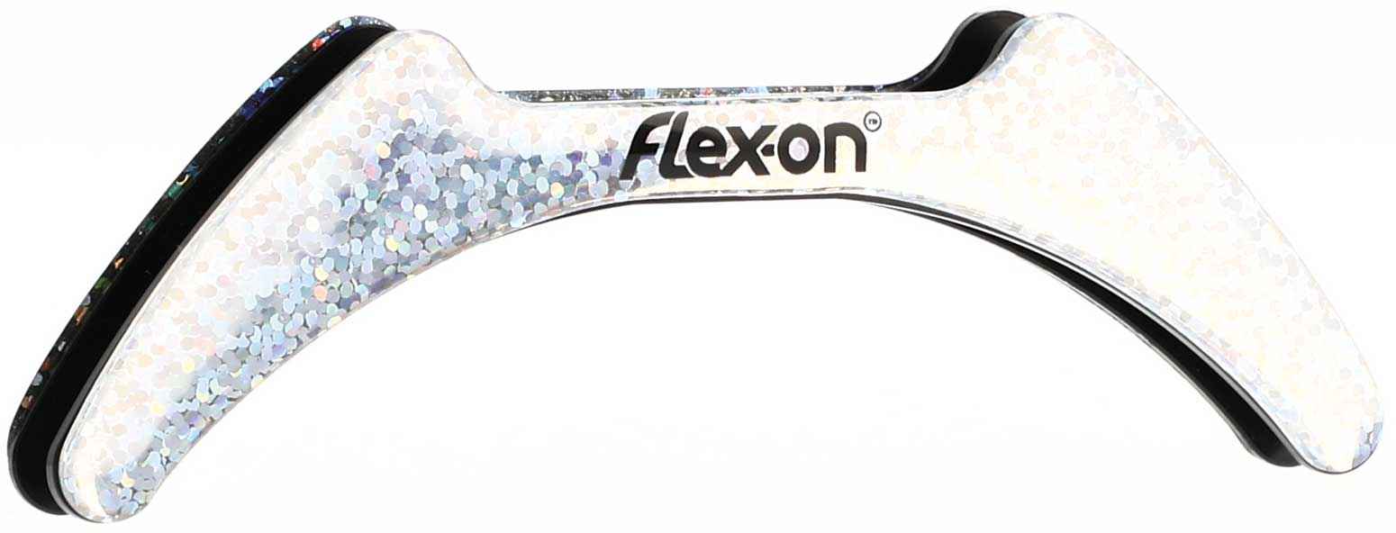 Magnes wymienny do strzemion Flex-On Green Composite Silver Glitter