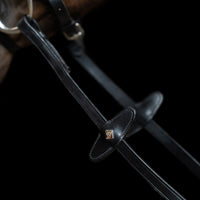Imperial Riding Wodze gumowe z uchwytami Black