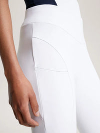 Tommy Hilfiger A/W 26 Legginsy całoroczne Elmira Full Grip TH Optic White