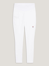 Tommy Hilfiger A/W 26 Legginsy całoroczne Elmira Full Grip TH Optic White