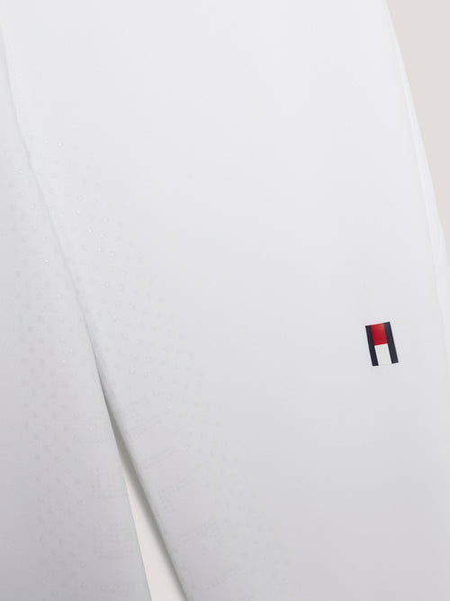 Tommy Hilfiger A/W 26 Legginsy całoroczne Elmira Full Grip TH Optic White