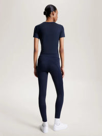 Tommy Hilfiger A/W 26 Legginsy całoroczne Elmira Full Grip Desert Sky