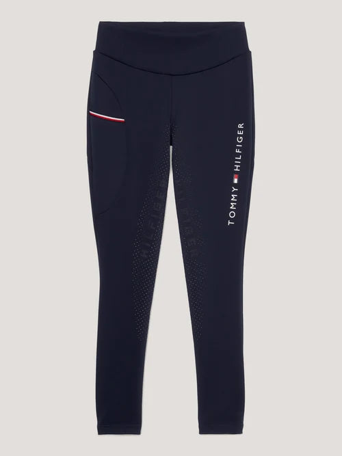 Tommy Hilfiger A/W 26 Legginsy całoroczne Elmira Full Grip Desert Sky