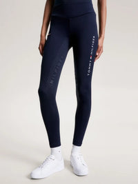 Tommy Hilfiger A/W 26 Legginsy całoroczne Elmira Full Grip Desert Sky
