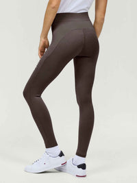 Tommy Hilfiger A/W 26 Legginsy całoroczne Elmira pełny lej Cacao
