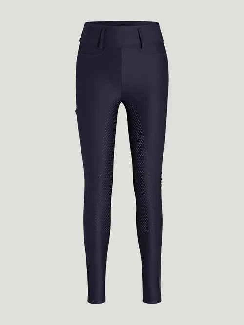 Tommy Hilfiger A/W 26 Bryczesy Highland Hybrid Full Grip Desert Sky