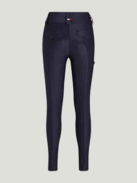 Tommy Hilfiger A/W 26 Bryczesy Highland Hybrid Full Grip Desert Sky