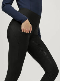 Tommy Hilfiger A/W 26 Legginsy jeździeckie z pełnym lejem Elmira Winter Black