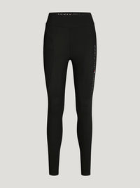 Tommy Hilfiger A/W 26 Legginsy jeździeckie z pełnym lejem Elmira Winter Black