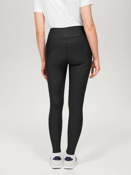 Tommy Hilfiger A/W 26 Legginsy jeździeckie Devon Full Grip Black