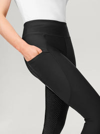 Tommy Hilfiger A/W 26 Legginsy jeździeckie Devon Full Grip Black