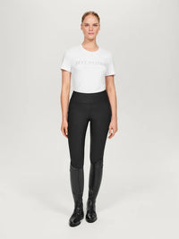 Tommy Hilfiger A/W 26 Legginsy jeździeckie Devon Full Grip Black