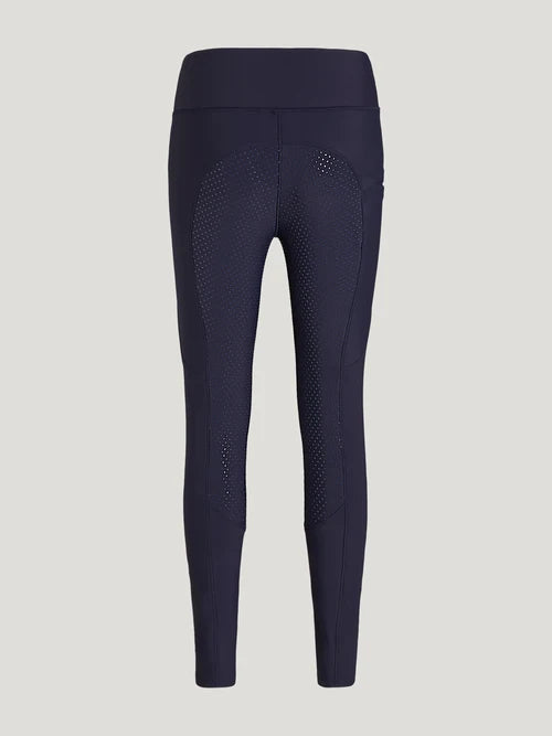 Tommy Hilfiger A/W 26 Legginsy jeździeckie Devon Full Grip Desert Sky
