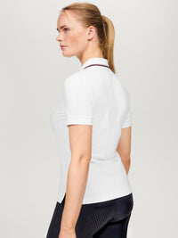 Koszulka polo Tommy Hilfiger Camden z zamkiem I krótkim rękawem