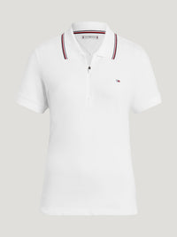 Koszulka polo Tommy Hilfiger Camden z zamkiem I krótkim rękawem