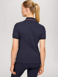 Koszulka polo Tommy Hilfiger Camden z zamkiem I krótkim rękawem