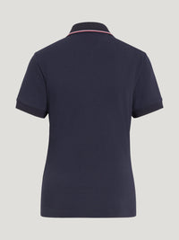 Koszulka polo Tommy Hilfiger Camden z zamkiem I krótkim rękawem