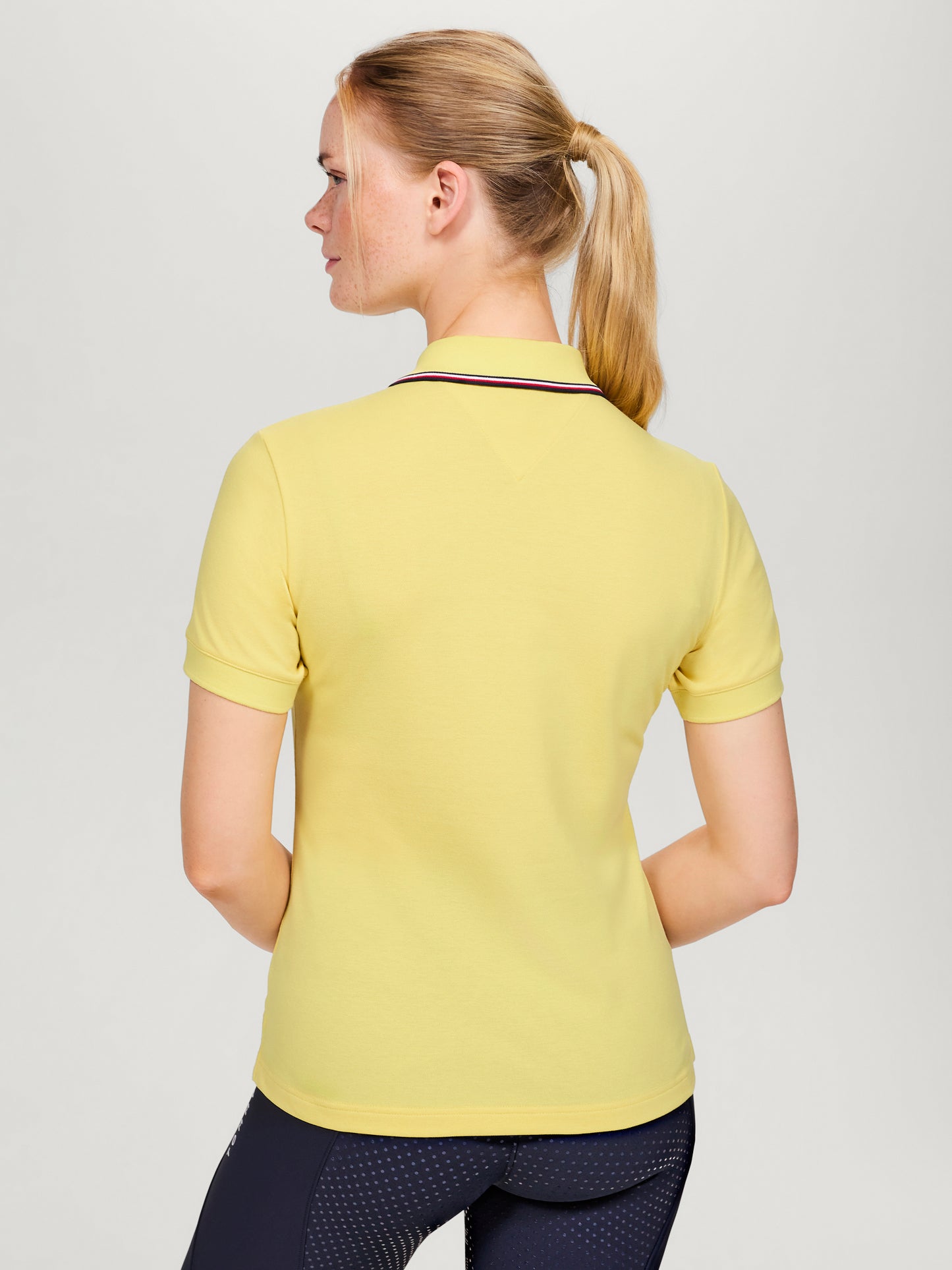 Koszulka polo Tommy Hilfiger Camden z zamkiem I krótkim rękawem
