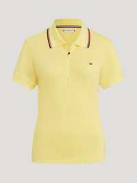 Koszulka polo Tommy Hilfiger Camden z zamkiem I krótkim rękawem