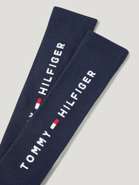 Tommy Hilfiger A/W 26 Podkolanówki zimowe Clifton Desert Sky