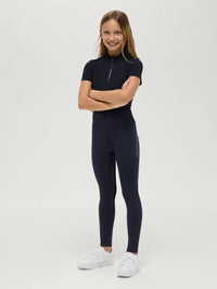 Tommy Hilfiger A/W 26 Legginsy młodzieżowe Devon Full Grip Camo Green