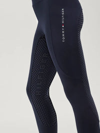 Tommy Hilfiger A/W 26 Legginsy młodzieżowe Devon Full Grip Camo Green