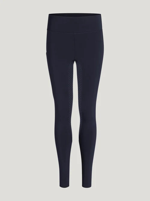 Tommy Hilfiger A/W 26 Legginsy młodzieżowe Devon Full Grip Camo Green