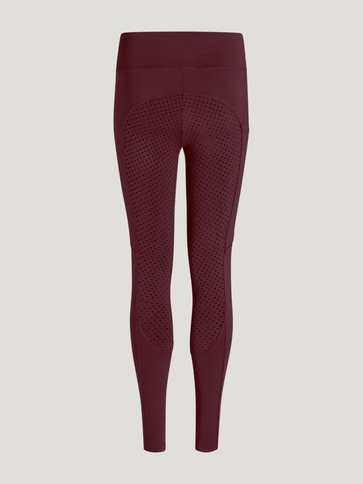 Tommy Hilfiger A/W 26 Legginsy młodzieżowe Devon Full Grip Deep Burgundy