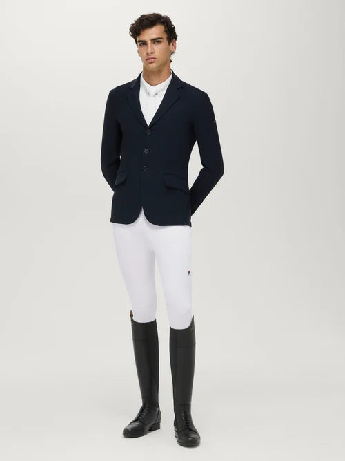 Tommy Hilfiger A/W 26 Bryczesy męskie Stanton Knee Grip TH Optic White