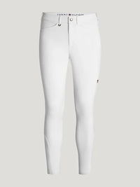 Tommy Hilfiger A/W 26 Bryczesy męskie Stanton Knee Grip TH Optic White