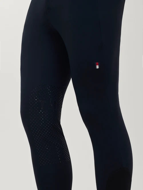 Tommy Hilfiger A/W 26 Bryczesy męskie Stanton Knee Grip Desert Sky
