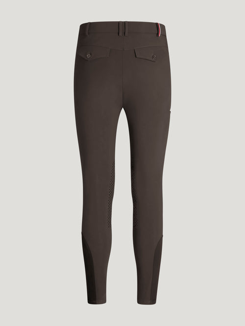 Tommy Hilfiger A/W 26 Bryczesy męskie Stanton Knee Grip Cacao