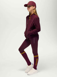 Tommy Hilfiger A/W 26 Bluza polarowa młodzieżowa Elmonte Deep Burgundy
