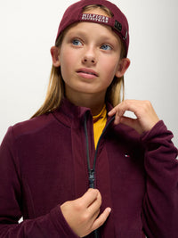 Tommy Hilfiger A/W 26 Bluza polarowa młodzieżowa Elmonte Deep Burgundy