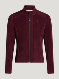 Tommy Hilfiger A/W 26 Bluza polarowa młodzieżowa Elmonte Deep Burgundy