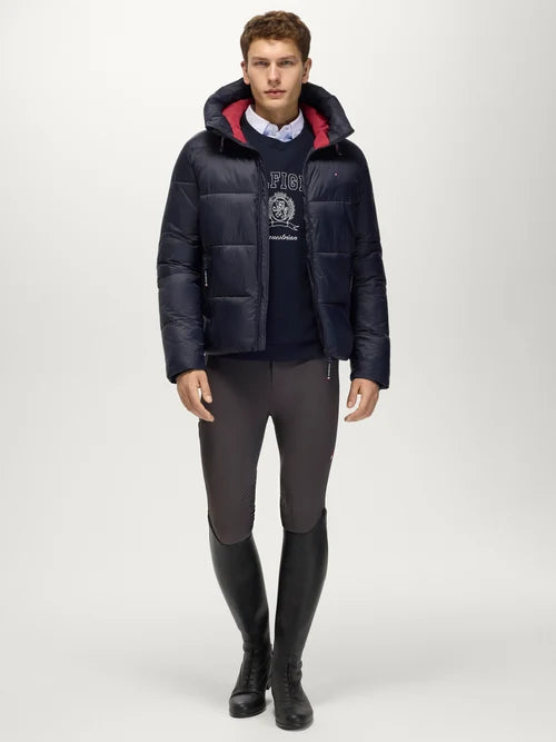 Tommy Hilfiger A/W 26 Kurtka pikowana Morrison Men Desert Sky